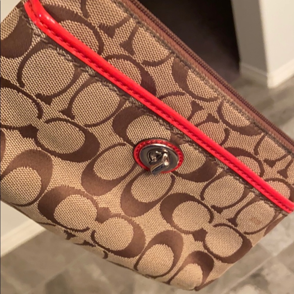Coach wristlet bag
